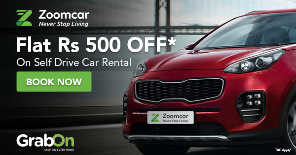zoomcar coupons 2022